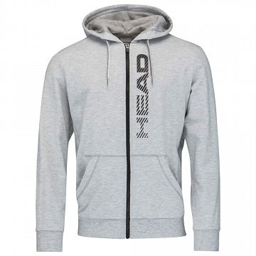 Head Club Fynn Hoodie FZ Grey Melange